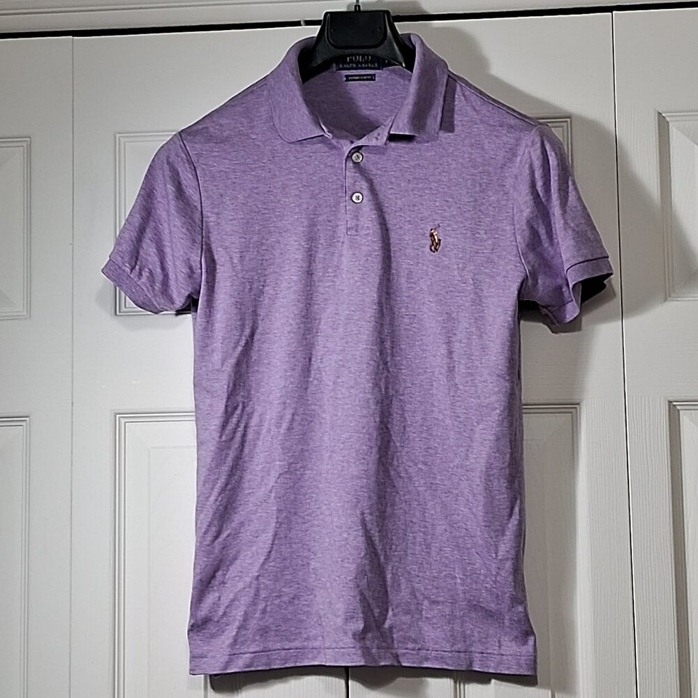 Polo Ralph Lauren purple polo shirt